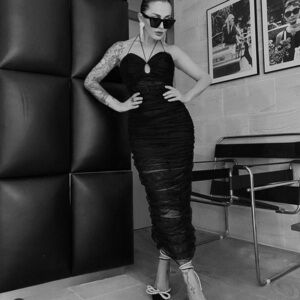 NWT ZARA Blogger’s Fav| Limited Edition Drapped Tulle Dress